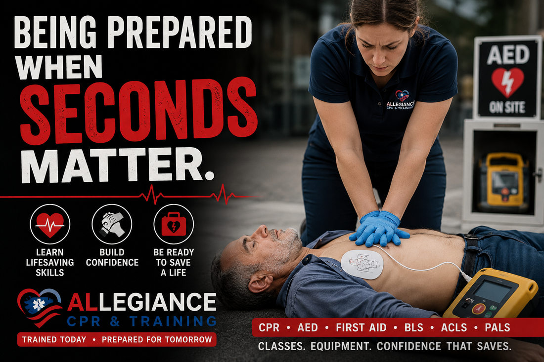 Be Ready When Seconds Matter: CPR, ACLS, PALS & AED Training Saves Lives
