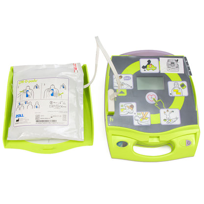 ZOLL AED PLUS COMPLETE PACKAGE WITH TOURNIQUET/BANDAGE