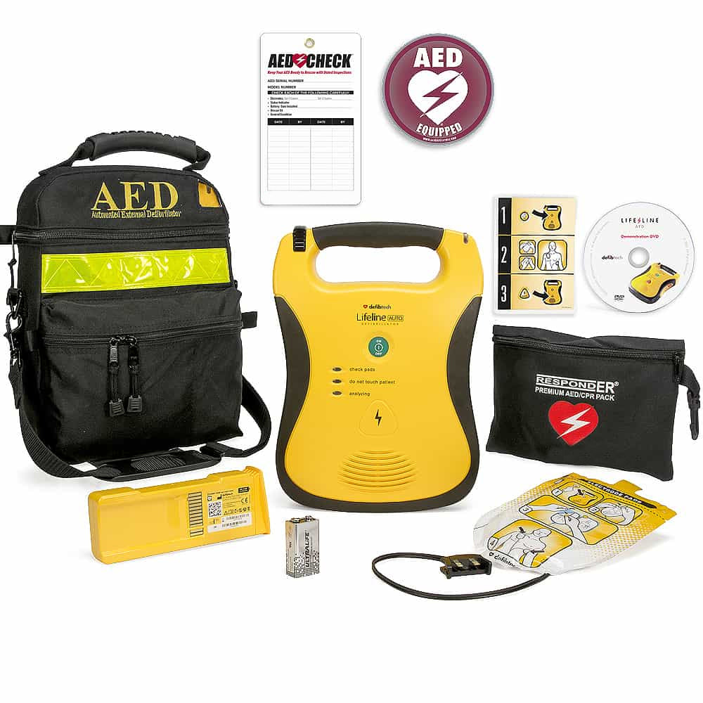 Defibtech Lifeline AED Standard Package - Fully Automatic