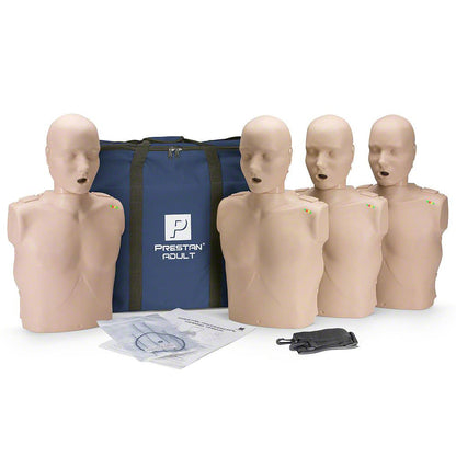 PRESTAN Professional Adult CPR-AED Training Manikins (4-Pack)