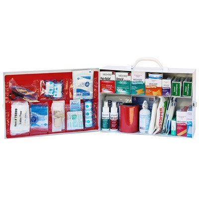 MEDIQUE First Aid Cabinet 2 Shelf Industrial